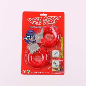 Набір ігровий "Hand Cuffes&Cubes" червоний — Садо-мазо